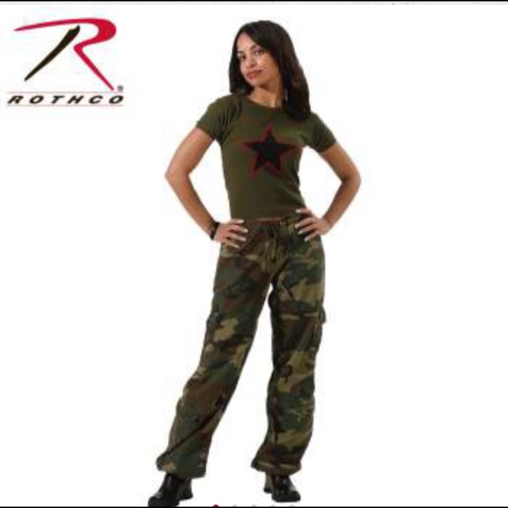 Rothco Vintage Paratrooper Camaflouge Fatigues L